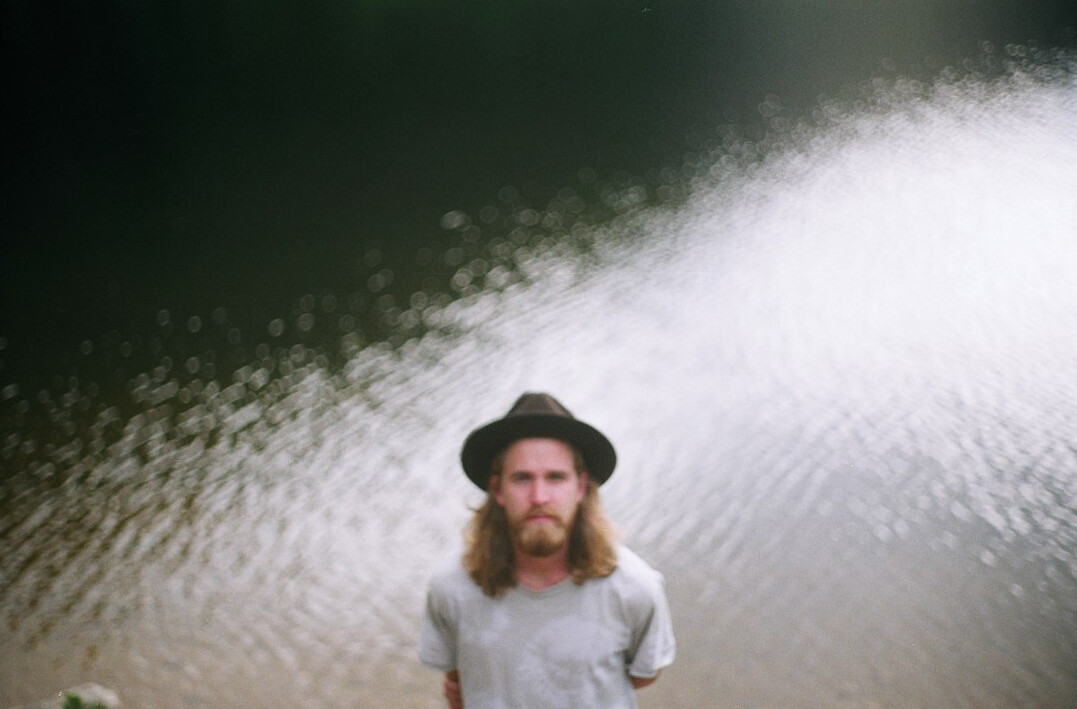 Portrait of a young man with a beard